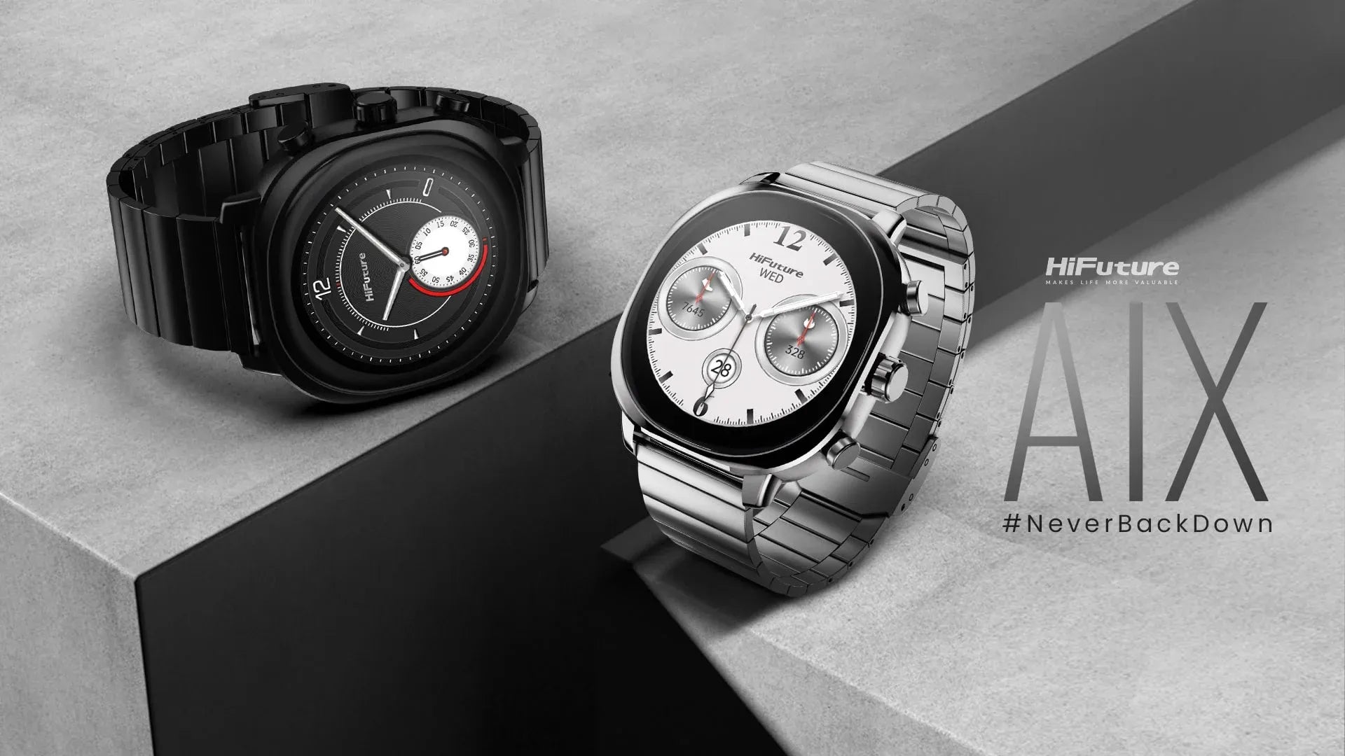Experience What Luxury and Confidence Feels Like with HiFuture’s AIX Smartwatch