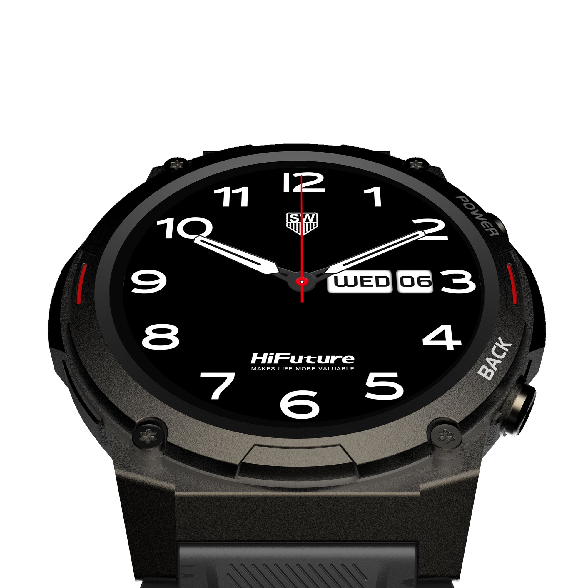 FutureGo Mix2 - AMOLED Wireless Calling Smartwatch