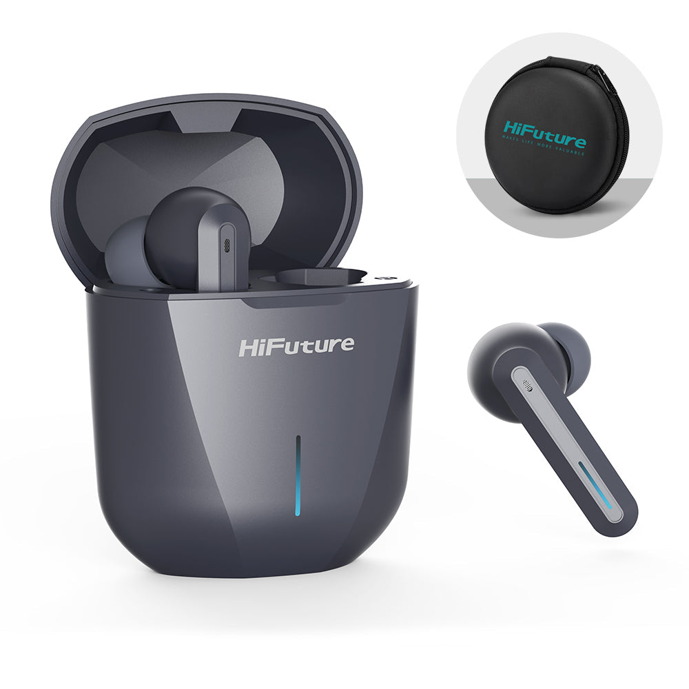 Gray Radge TWS-Earbuds- HiFuture