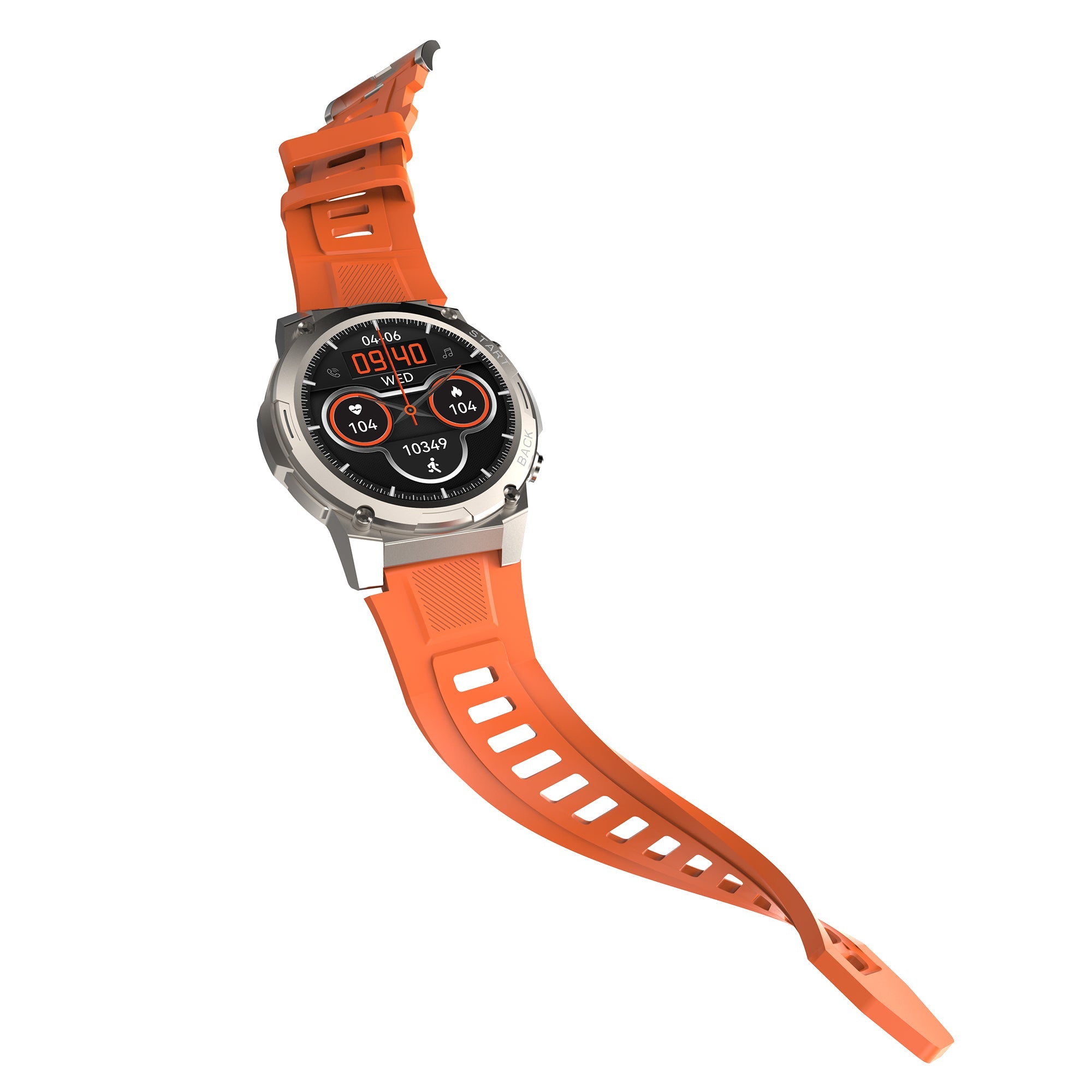 FutureGo Mix2 - AMOLED Wireless Calling Smartwatch