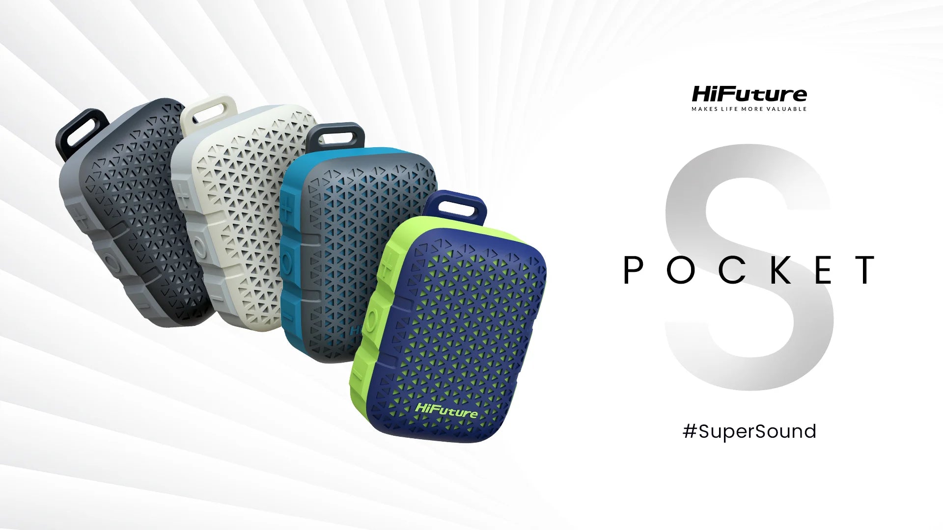 Take Your Music Anywhere You Go with HiFuture’s Pocket S Mini Speaker