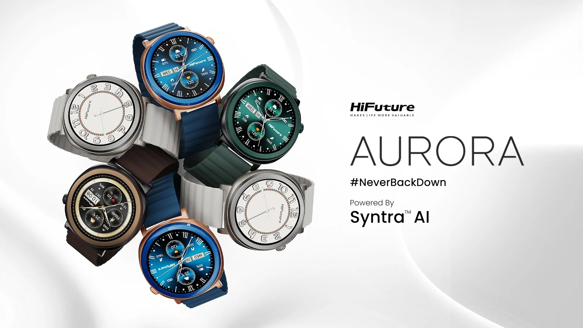 Being your best companion at every step of the way – AURORA Smartwatch!