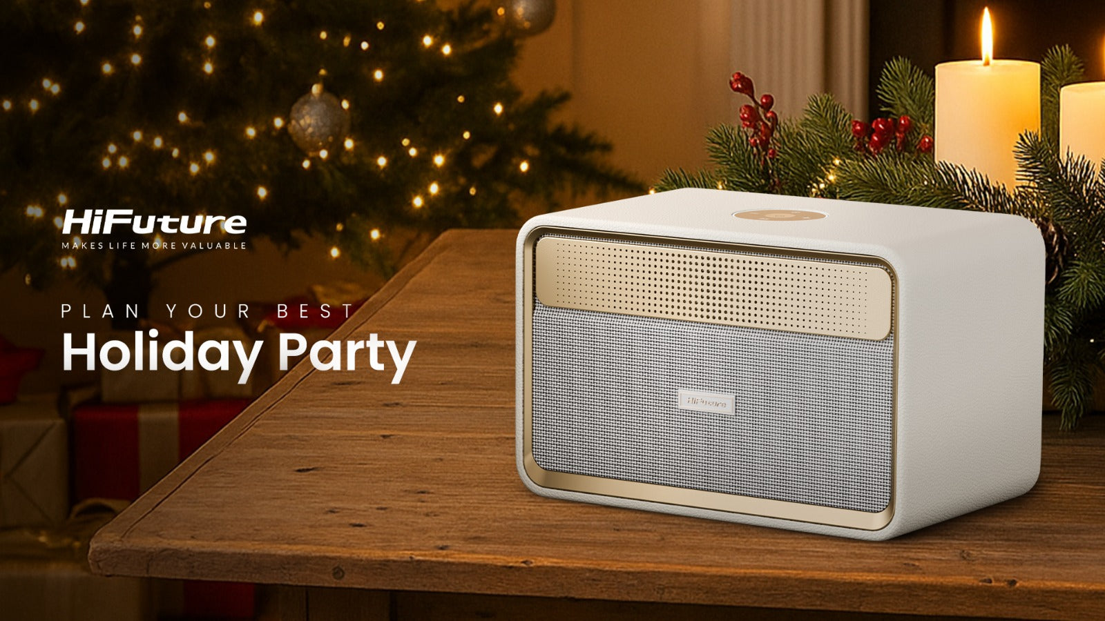 Plan your best holiday party with HiFuture’s lifestyle speaker: Passion X