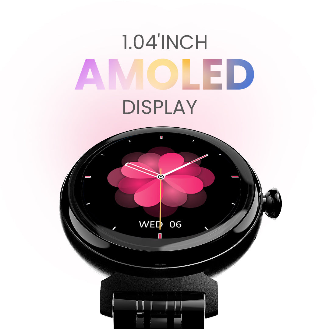 HiFuture AURA Smartwatch with 1.04 AMOLED screen, 7 Days Battery Life,  Heart Rate Monitor