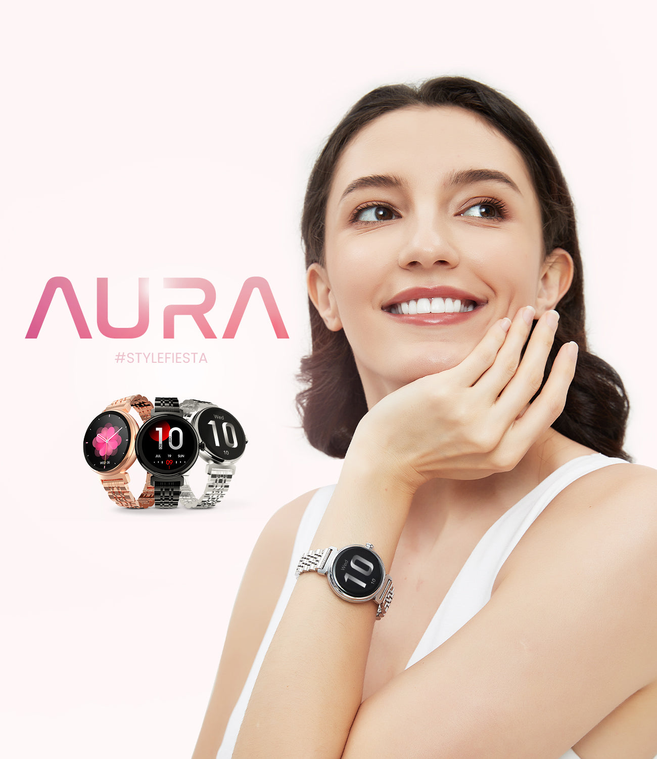 HiFuture AURA Worlds Smallest Smartwatch For Women s Wrist