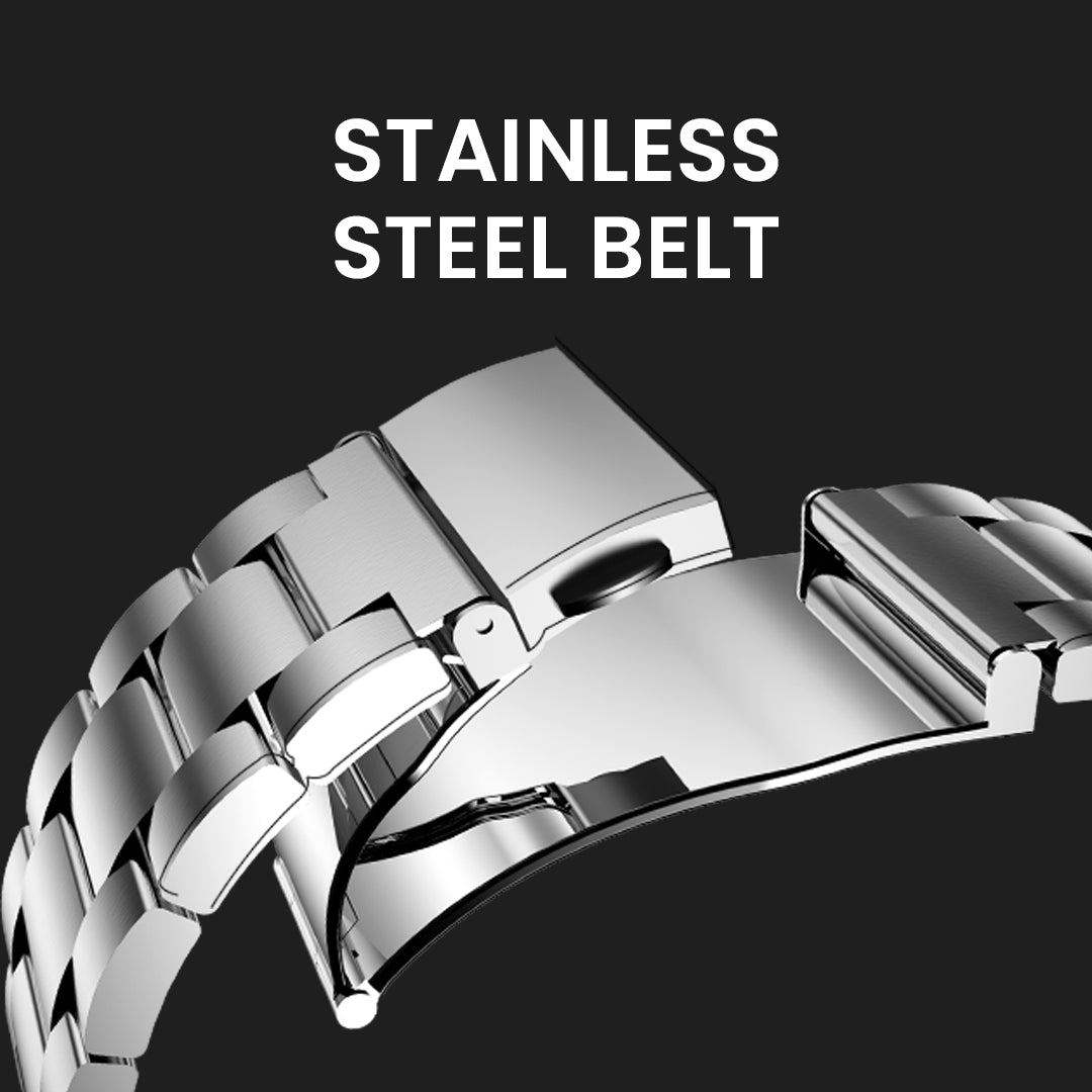 FutureGo PRO- Stainless Steel Smartwatch