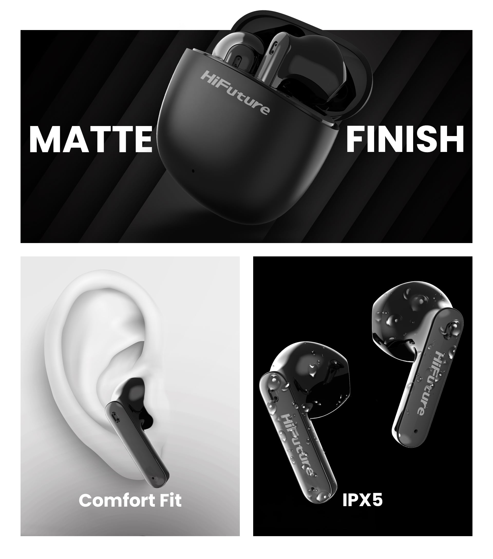 Hifuture Colorbuds2 True Wireless Earbuds - Black 2 Hi Future ≪Ul≫ ≪Li≫True Wireless Stereo 5.3≪/Li≫ ≪Li≫Superior Talking Quality≪/Li≫ ≪Li≫Smart Touch Command≪/Li≫ ≪Li≫Stable Connection≪/Li≫ ≪Li≫Two Master Technology≪/Li≫ ≪Li≫Soft Bass Sound≪/Li≫ ≪Li≫Ipx5 Waterproof≪/Li≫ ≪Li≫Light &Amp; Perfect Fit In Ear≪/Li≫ ≪/Ul≫ Colobuds2 Img2 Min Hi Future ≪Ul≫ ≪Li≫True Wireless Stereo 5.3≪/Li≫ ≪Li≫Superior Talking Quality≪/Li≫ ≪Li≫Smart Touch Command≪/Li≫ ≪Li≫Stable Connection≪/Li≫ ≪Li≫Two Master Technology≪/Li≫ ≪Li≫Soft Bass Sound≪/Li≫ ≪Li≫Ipx5 Waterproof≪/Li≫ ≪Li≫Light &Amp; Perfect Fit In Ear≪/Li≫ ≪/Ul≫ Hifuture Colorbuds2 Hifuture Colorbuds2 True Wireless Earbuds - Black
