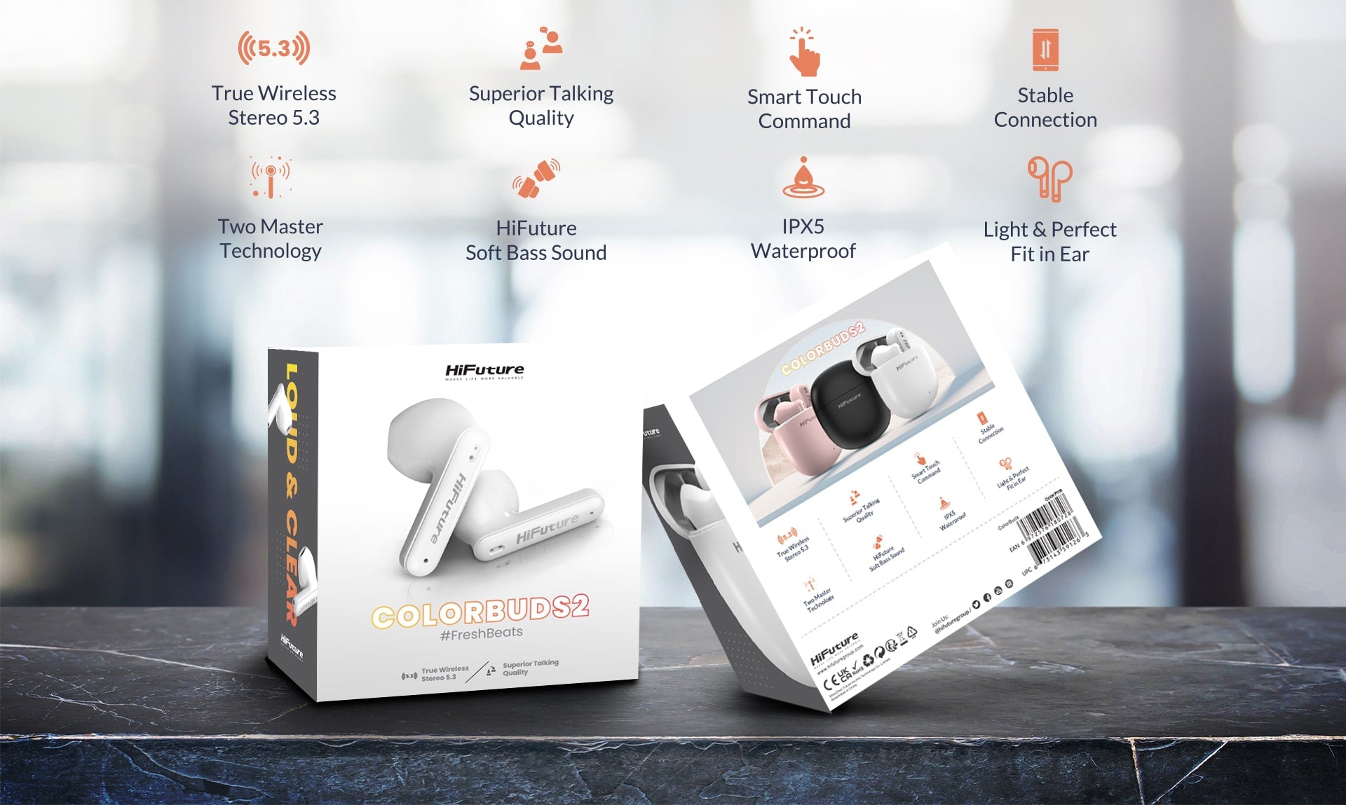 Hifuture Colorbuds2 True Wireless Earbuds - Black 4 Hi Future ≪Ul≫ ≪Li≫True Wireless Stereo 5.3≪/Li≫ ≪Li≫Superior Talking Quality≪/Li≫ ≪Li≫Smart Touch Command≪/Li≫ ≪Li≫Stable Connection≪/Li≫ ≪Li≫Two Master Technology≪/Li≫ ≪Li≫Soft Bass Sound≪/Li≫ ≪Li≫Ipx5 Waterproof≪/Li≫ ≪Li≫Light &Amp; Perfect Fit In Ear≪/Li≫ ≪/Ul≫ Colobuds2 Img8 Min Hi Future ≪Ul≫ ≪Li≫True Wireless Stereo 5.3≪/Li≫ ≪Li≫Superior Talking Quality≪/Li≫ ≪Li≫Smart Touch Command≪/Li≫ ≪Li≫Stable Connection≪/Li≫ ≪Li≫Two Master Technology≪/Li≫ ≪Li≫Soft Bass Sound≪/Li≫ ≪Li≫Ipx5 Waterproof≪/Li≫ ≪Li≫Light &Amp; Perfect Fit In Ear≪/Li≫ ≪/Ul≫ Hifuture Colorbuds2 Hifuture Colorbuds2 True Wireless Earbuds - Black