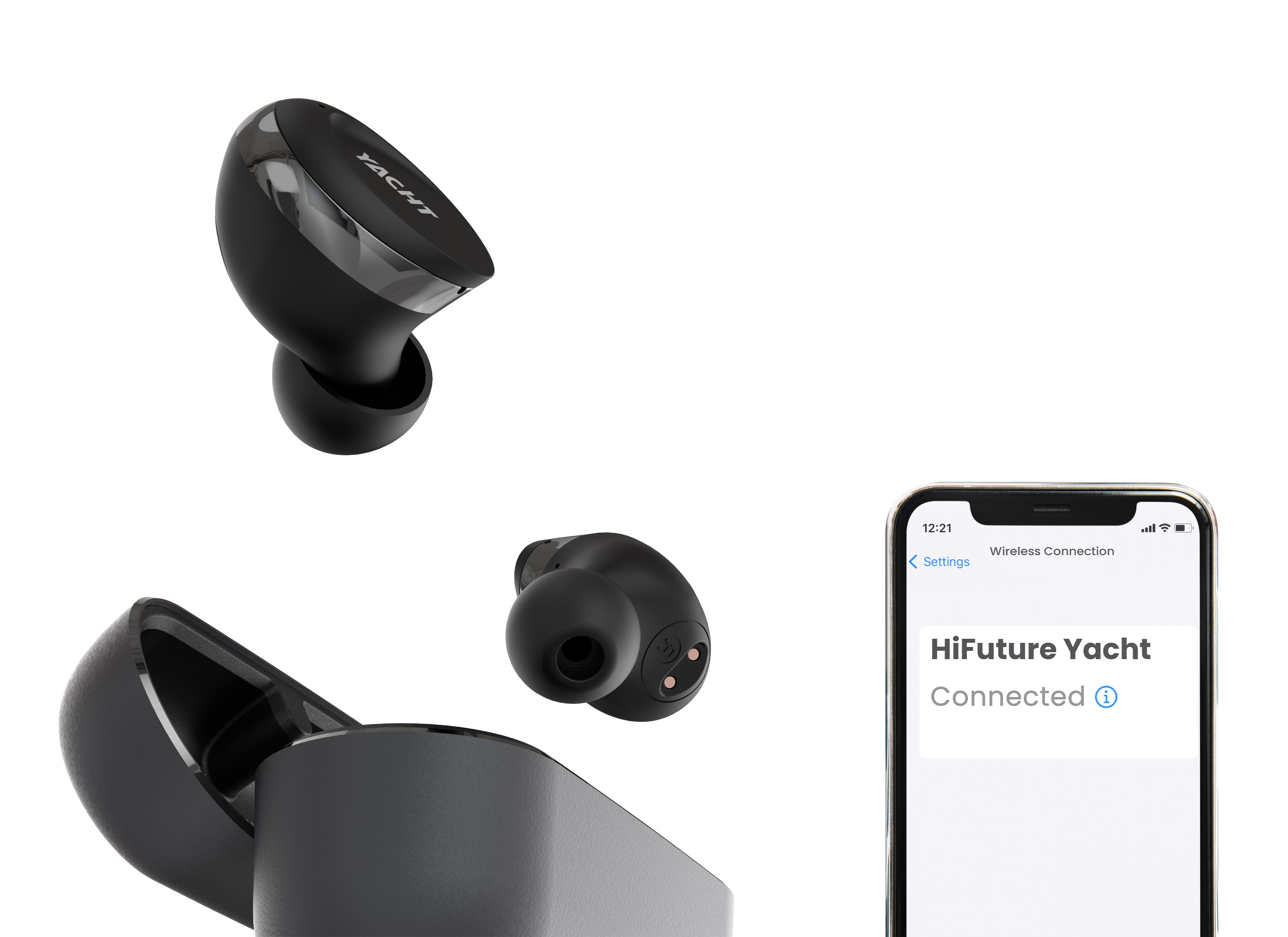 Hifuture Earbuds seamless connectivity 
